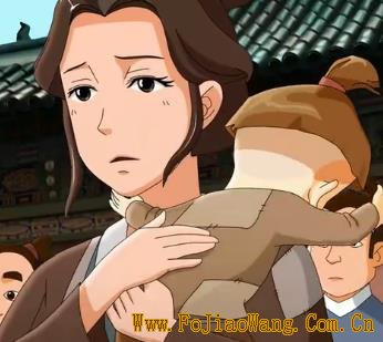 佛教动画：文殊菩萨化身贫女乞斋，度