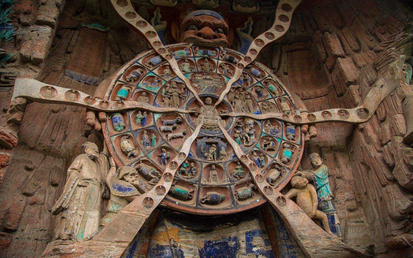 石窟《六道轮回图》