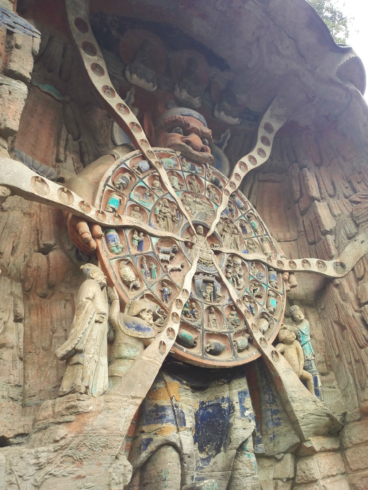 石窟《六道轮回图》