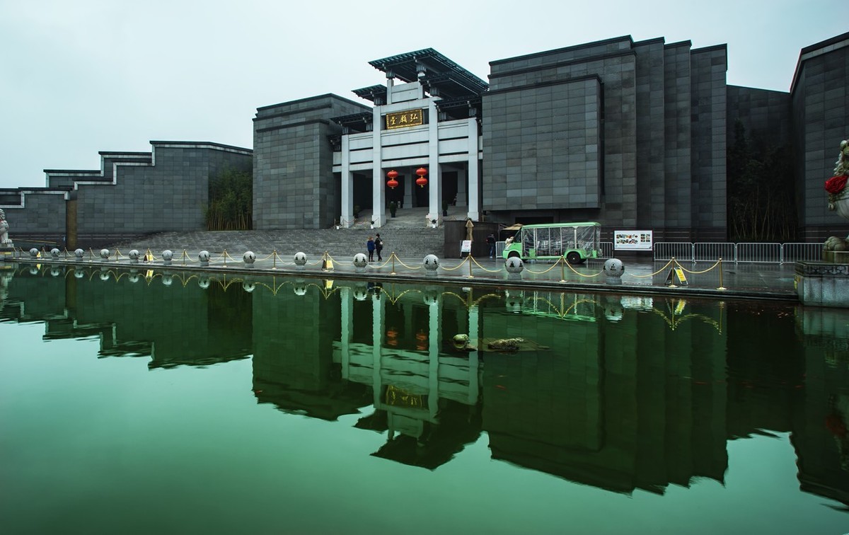 五大名山:九华山地藏菩萨道场风景图