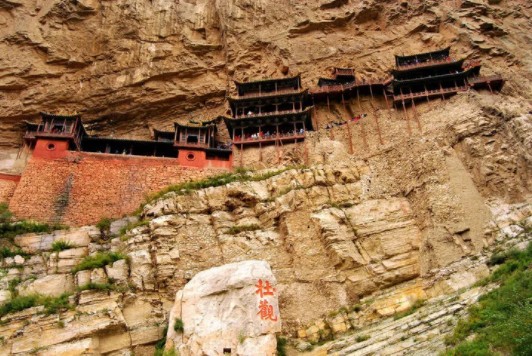 山西浑源悬空寺