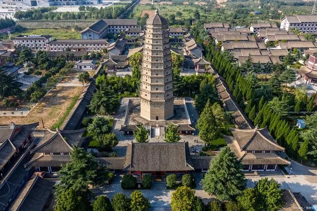 法门寺佛塔 真身宝塔 