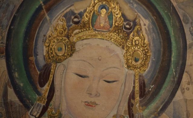 第57窟初唐说法图