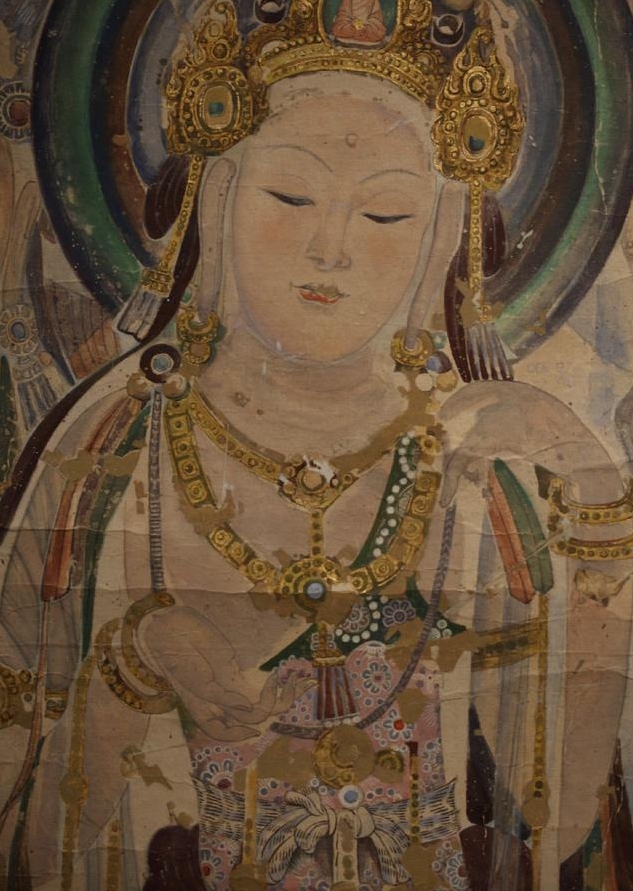 第57窟初唐说法图