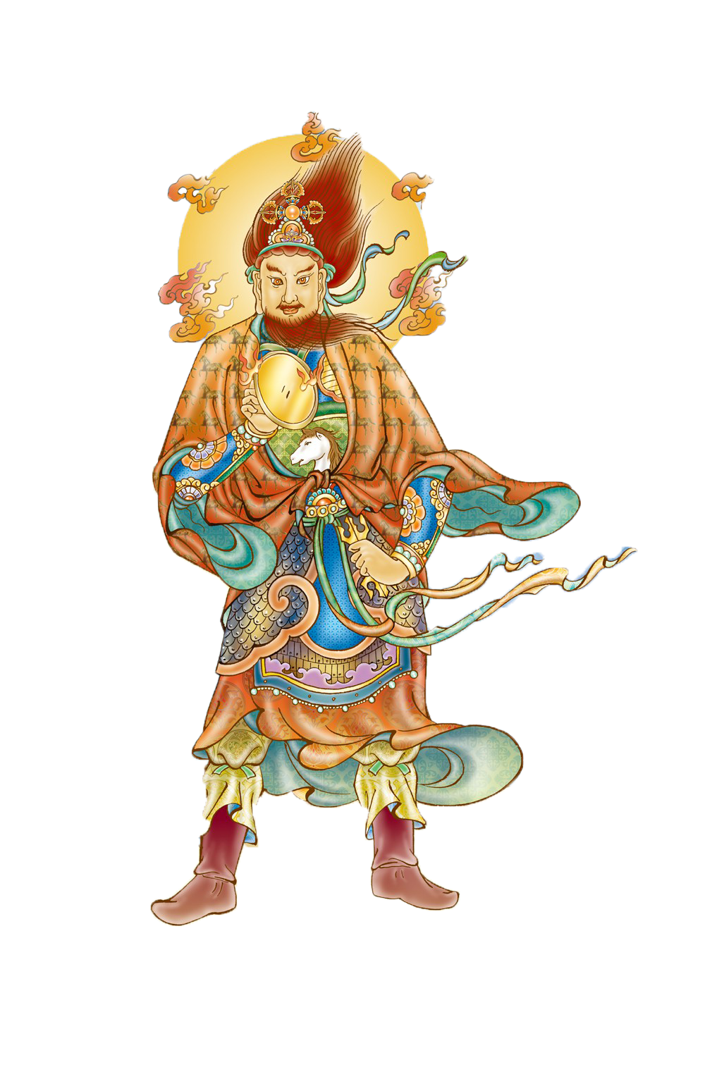 5.頞你罗大将 （生肖 羊）