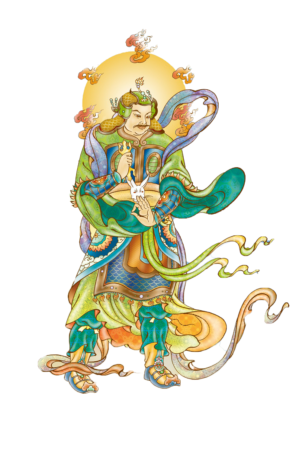 9.摩虎罗大将 （生肖 兔）