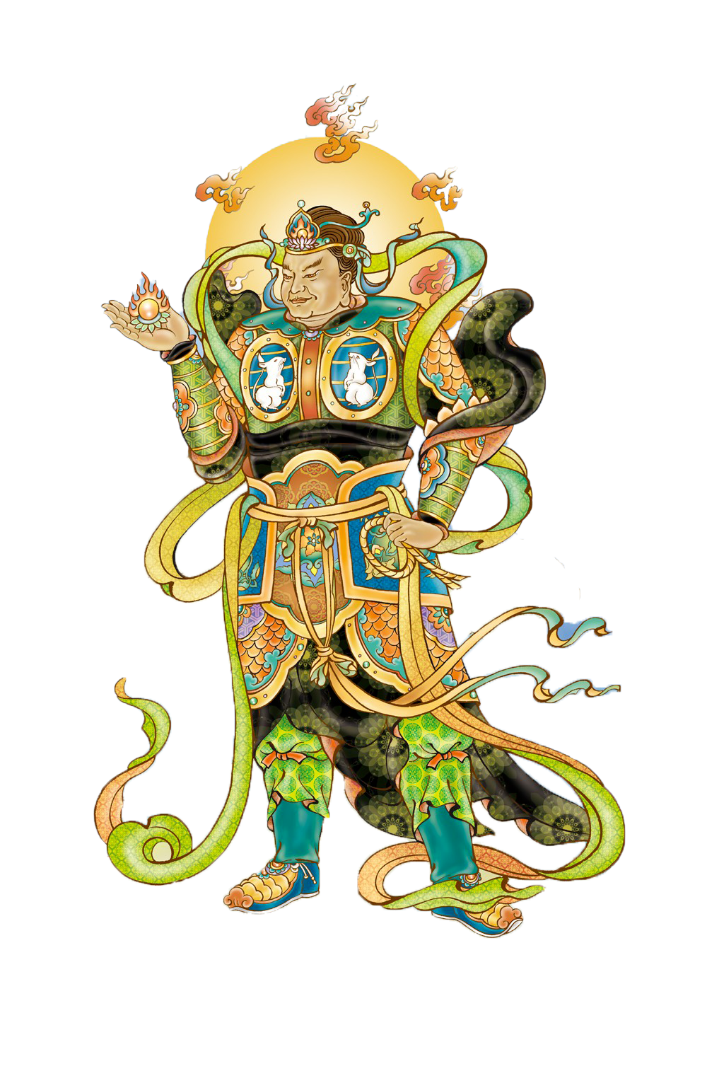 12.毗羯罗大将 （生肖 鼠）