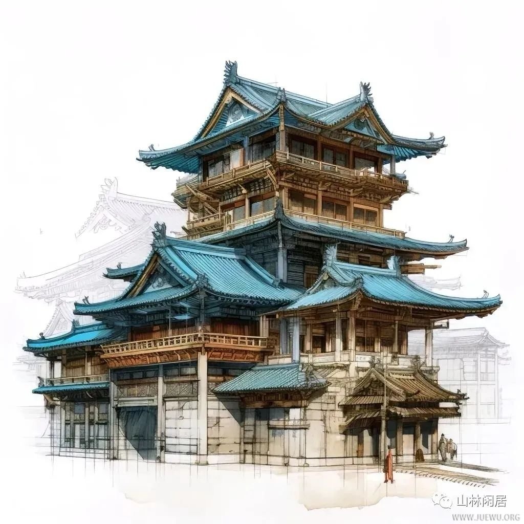 古建筑寺院楼阁图片赏析