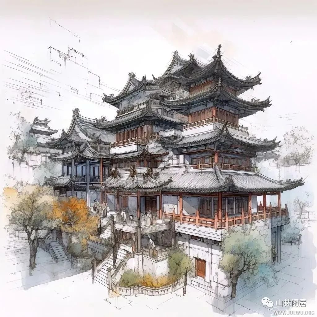古建筑寺院楼阁图片赏析
