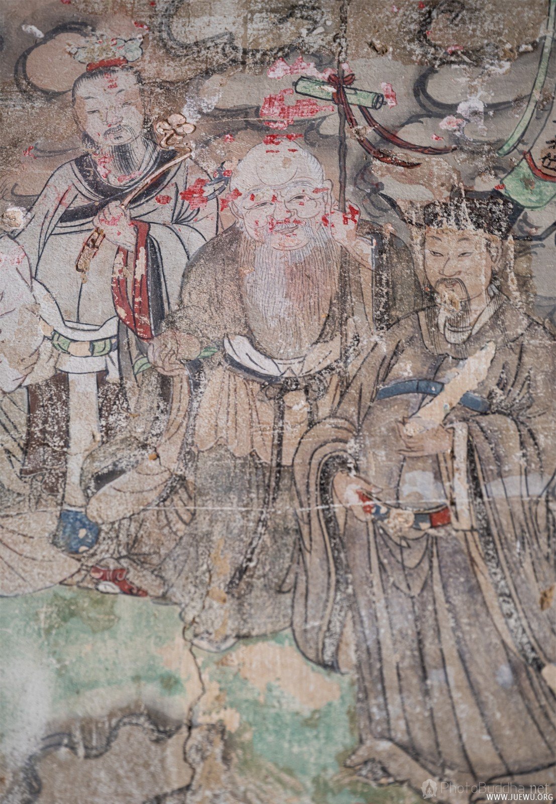 河北蔚县卜北堡玉皇庙的壁画