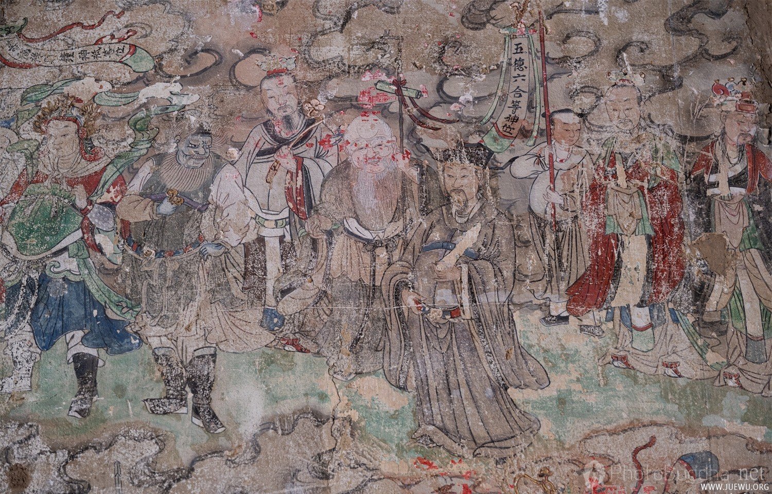 河北蔚县卜北堡玉皇庙的壁画