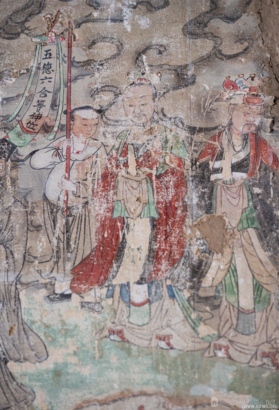 河北蔚县卜北堡玉皇庙的壁画