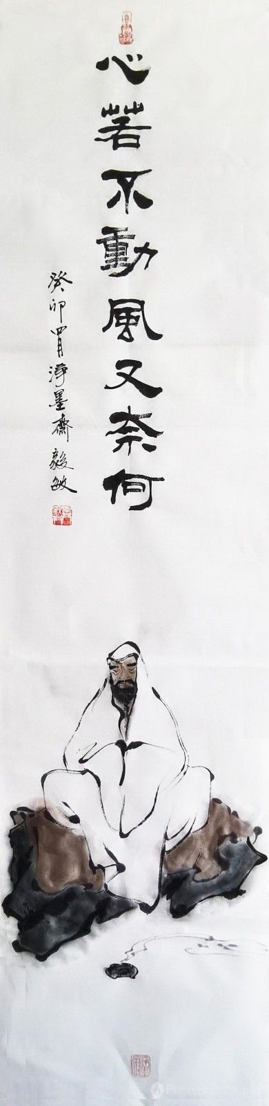 龚毅敏水墨禅画系列